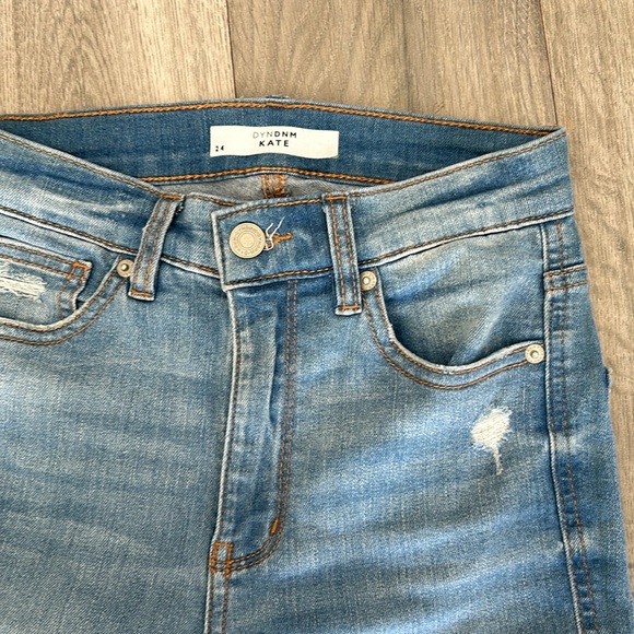 Dynamite Kate High Waisted Distressed Skinny Jeans - Picture 7 of 9